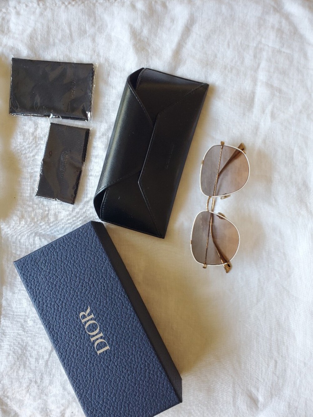 (new in box) Dior Gold Monsieur3 Sunglasses